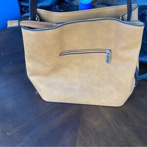 Elegant Tan Tote Bag
